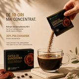 Cafea Neagră cu Ganoderma (30 plicuri)