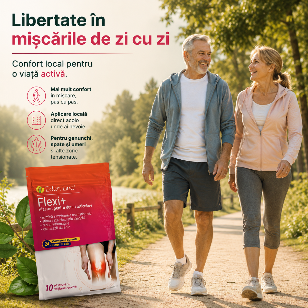 Plasturi Antiinflamatori Flexi+