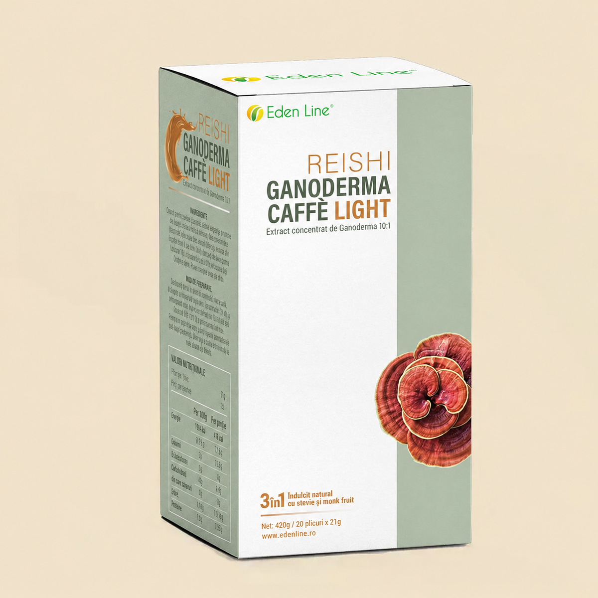 Caffè Light cu Ganoderma – 20 plicuri