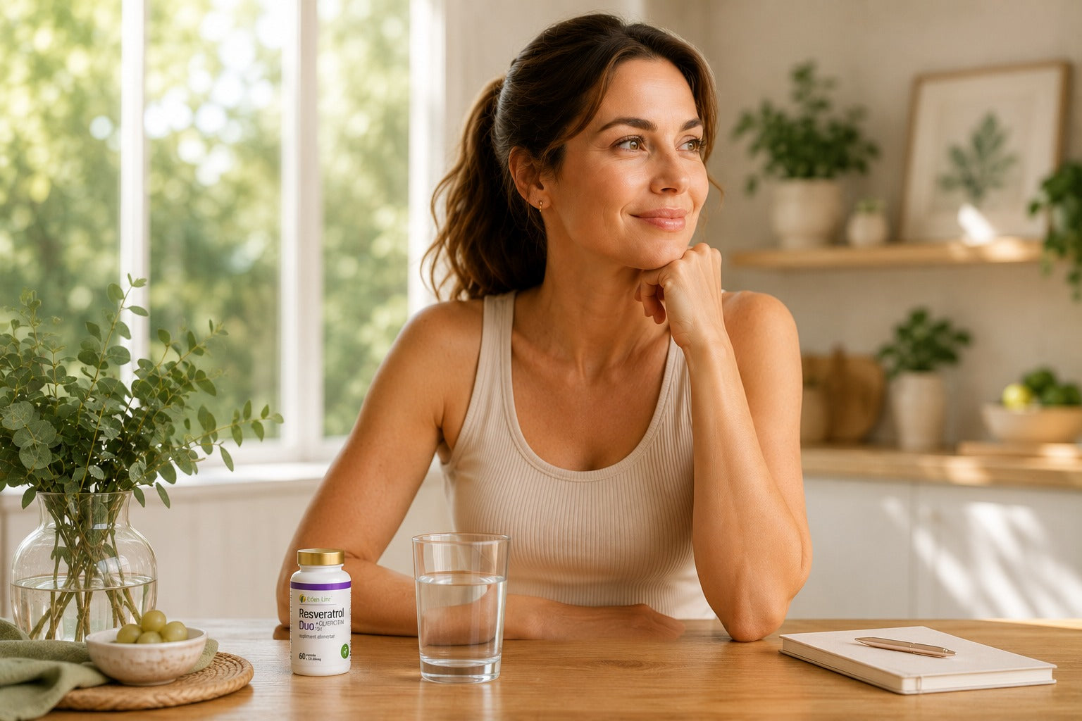 Resveratrol Duo cu Quercitina | 60 capsule | Eden Line