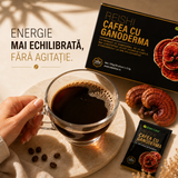 Cafea Neagră cu Ganoderma (30 plicuri)