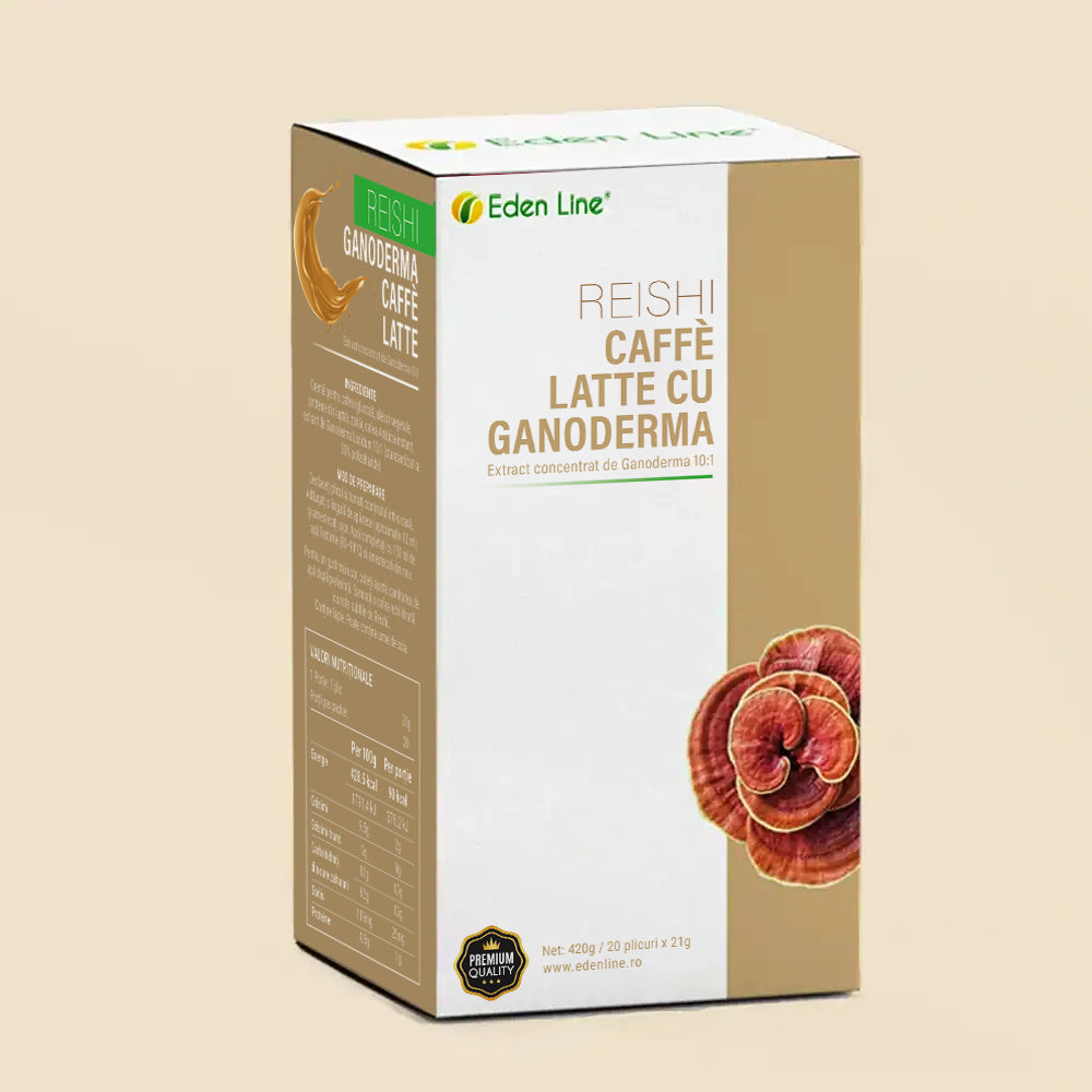 Cafea Ganoderma Latte (20 plicuri)