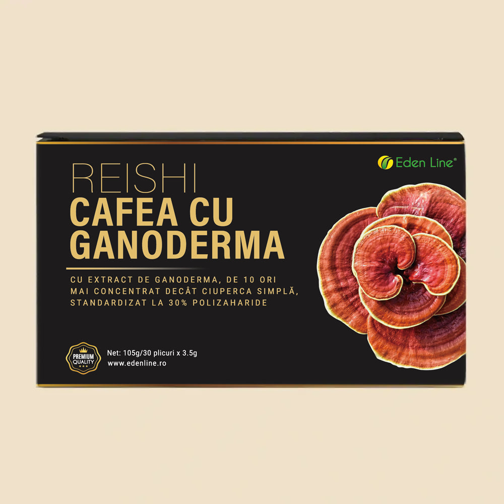 Cafea Neagră cu Ganoderma (30 plicuri)